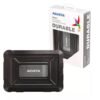 ENCLOSURE ADATA ED600 2.5" IP54 NEGRO GUA, POLVO, RESISTENTE CAIDAS