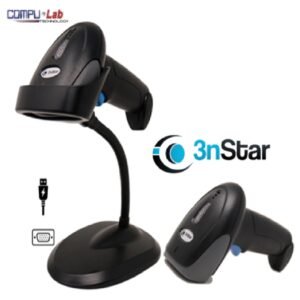 LECTOR DE BARRAS 3NSTAR SC050 LASER 1D IP54 USB INCLUYE BASE
