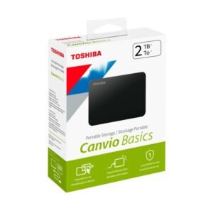 HDD TOSHIBA EXT 2TB B420XK3AA CANVIO BASIC NEGRO USB 3.2 GEN 1