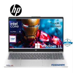 HP 15-FD2050WM INTEL CORE ULTRA 5 225U /16GB RAM DDR5/ 512GB SSD / PANTALLA 15.6" FHD TÁCTIL / WIN11 H / TECL INGLÉS