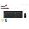 TECLADO+MOUSE GENIUS SLIMSTAR 8230 WIRELESS BLUETOOTH USB BLACK - Imagen 2