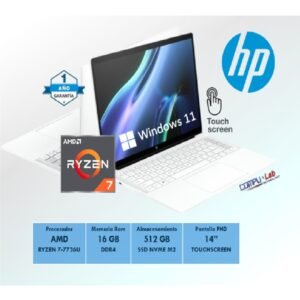 HP 14" DRAGONFLY PRO/RYZEN 7 7736U/16GB/SSD 512GB/TOUCHSCREEN/WIN11/EN