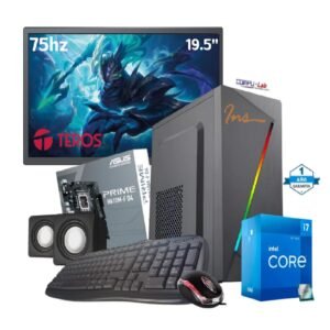 PC INTEL CORE i7-14700/SSD 500 GB/16GB RAM/CAS/TEC/MOU/PAR/MONITOR 19.5" TEROS