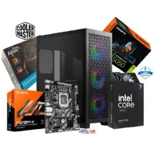 CPU GAMER INTEL ULTRA7 265/MB H810/SSD1TB/16GB DDR5/CASE GAMER/RTX 8GB 5050/ FUENTE GAMER GOLD