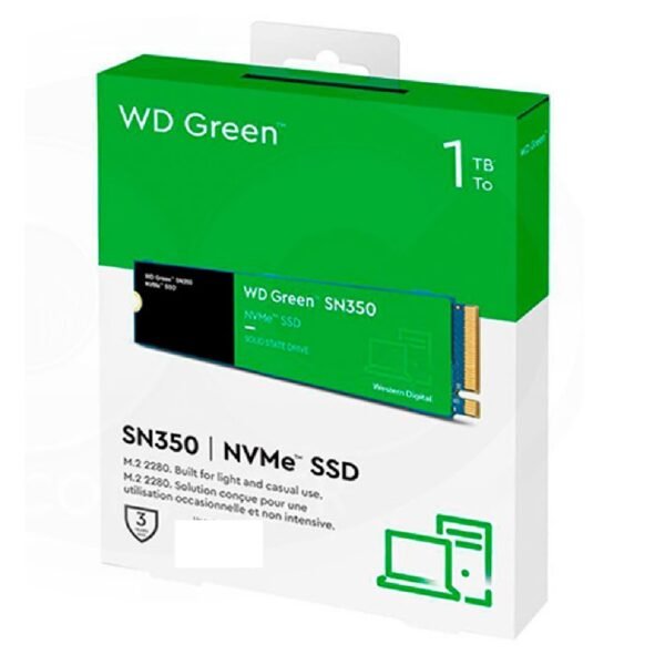 SSD WD GREEN SN350 1TB PCIEXPRESS M2 2280