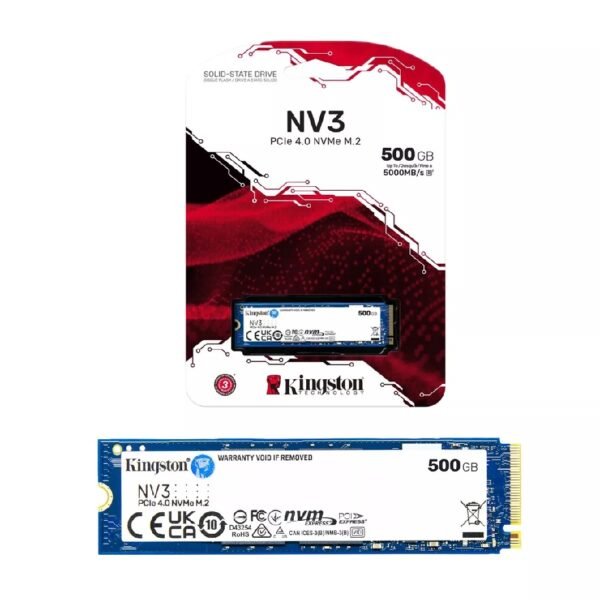 SSD KINGSTON NV3 500GB PCIE 4.0 NVME M.2
