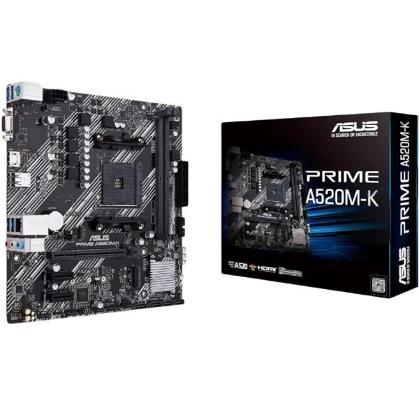 MBA ASUS PRIME A520M-K AMD4 RYZEN DDR4 HDMI 2DA