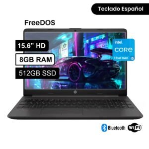 HP 250 G10 core i5-1334U/8GB/512GB/15.6"HD/ FREEDOS/ BLACK