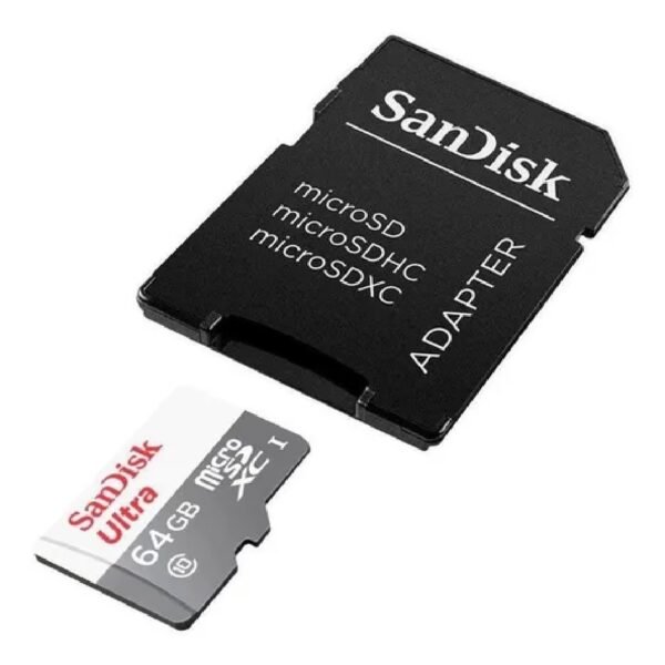 MICROSD SANDISK ULTRA 64GB C/ADAPTADOR - Imagen 2