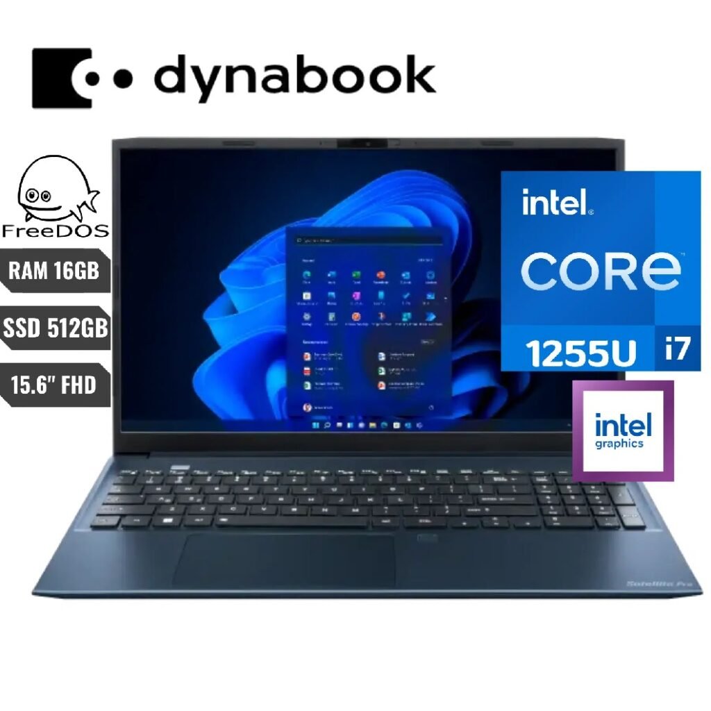 DINABOOK SATELITE PRO C50-K I7-1255U/16GB/SSD 512GB/15.6