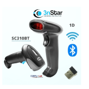 LECTOR DE BARRAS 3NSTAR SC-310BT LAER 1D/ BT/INALAMBRICO/BASE