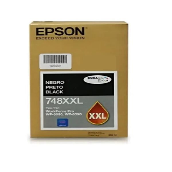 TINTA EPSON T748XXL NEGRO WF6090/6590 10000PAG - Imagen 2