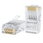 CONECTOR TECLAM RJ45 CATEG 6 X 100U