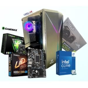 CPU GAMER INTEL CORE i7-14700/MBA H610M/SSD1TB/16GB DDR4/CASE GAMER/RTX 8GB 5050