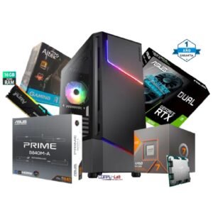 CPU GAMER AMD RYZEN 7 8700G/ SSD 1TB/ 16GBDDR5/ B840/CASE GAMER/ RTX 3050 6GB
