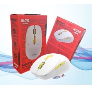 MOUSE MARVO M809W WH WIFI BT BATERIA WHITE