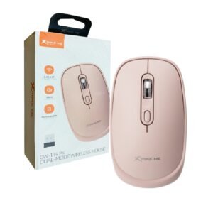 MOUSE XTRIKE ME GW-119PK WIRELESS BT 3.0 BT 5.0 PINK / RECARGABLE