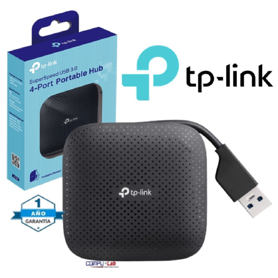 HUB TP-LINK UH-400 4 PUERTOS USB 3.0 BLACK