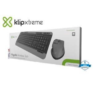 TECLADO + MOUSE KLIP XTREME KBK-520 ERGONOMICO WIRELESS PREMIUM