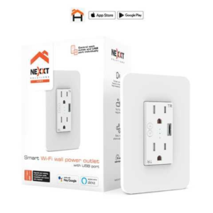 NEXXT HOME SMART NHEW100 POWER OULTLET W/USB