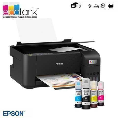 IMPRESORA EPSON L3250 MULTIFUNCION 4 COLORES 33PPM NEGRO WIFI - Imagen 4
