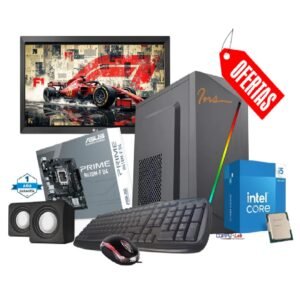 PC INTEL CORE i5-14400 /SSD 1TB/ 16GB DDR4 RAM /CASE ALTEK/TEC/MOU/PAR/MONITOR 19.5" LG