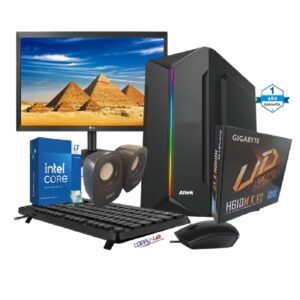 PC INTEL CORE i7-14700/SSD 1TB /DDR5 16GB RAM / CASE ALTEK/TEC/MOU/PAR/MONITOR 19.5" LG"