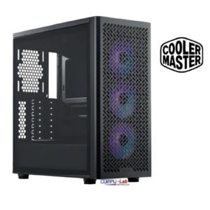 CASE COOLER MASTER ELITE 302 BLACK MINI TOWER ATX 3 VENTILADORES