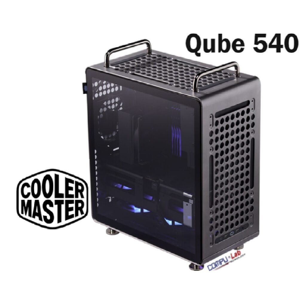 CASE COOLER MASTER QUBE 540 MOONSTONE 1 VENTILADOR - Compulab Technology