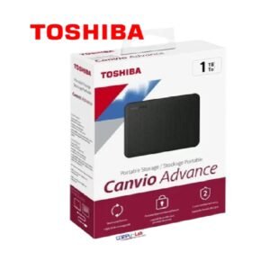 HDD TOSHIBA EXT 1TB /HDTCA10XR3AA /CAANVIO ADVANCE 2.5" /BLACK /USB 3.2 GE