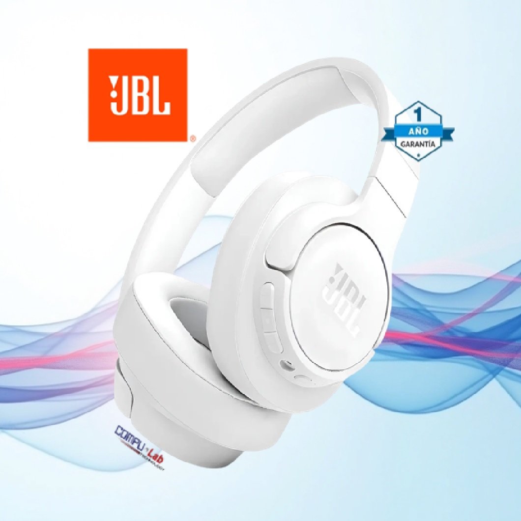 AUDIFONO JBL 770NC BT NOISE CANCELLING BLANCO - Imagen 2