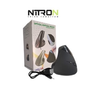 MOUSE NITRON WIRELESS ERGONOMICO VERTICAL RECARGABLE 037