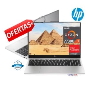 HP 15-FV0279LA/ RYZEN 7 - 7730U/ DDR4 16GB/16GB/ SSD 1TB/ 15.6" FHD/SILVER
