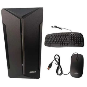 CASE COMBO ALTEK 4300 NEGRO CASE/ /FUENTE ATX 875W/ TECLADO/MOUSE/PARLANTES