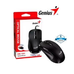 MOUSE GENIUS DX101 USB BLACK 3 BOTONES