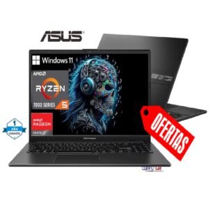 ASUS VIVOBOOK GO 15 E1504FA-WS51 /RYZEN 5 /DDR5 8GB / SSD 512GB /15.6" /WIN11 /BLACK