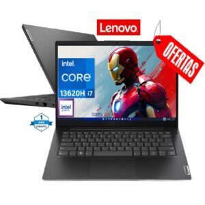 LENOVO V14 G4 INTEL core i7 13620H/16GB RAM /SSD 512GB/ 14" FHD/ WINDOWS 11 H/RJ45/BLACK