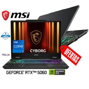 MSI CYBORG 15 B13WFKG core i7-13620H /DDR5 16GB /SSD 512GB /RTX 5060 8GB/ 15.6"