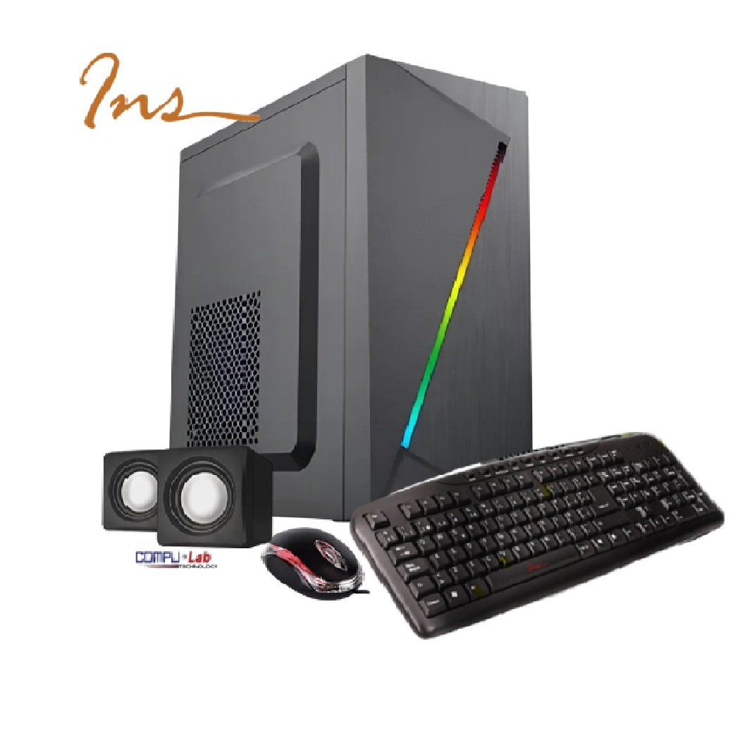 CASE COMBO INS CA-054 TECLADO MOUSE PARLANTES FUENTE 950W USB 2.0 3.0