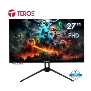 MONITOR TEROS GAMING TE-2714S 27" PLANO IPS FHD 1920X1080 144HZ - 1MS HDMI DP PARLANTES INTEGRADOS