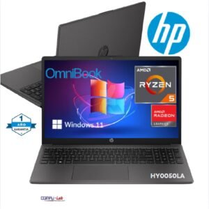 HP OMNIBOOK 14-HY0050LA AMD R5-40 14" WUXGA 8GB RAM 512GB SSD WINDOWS 11 GRIS