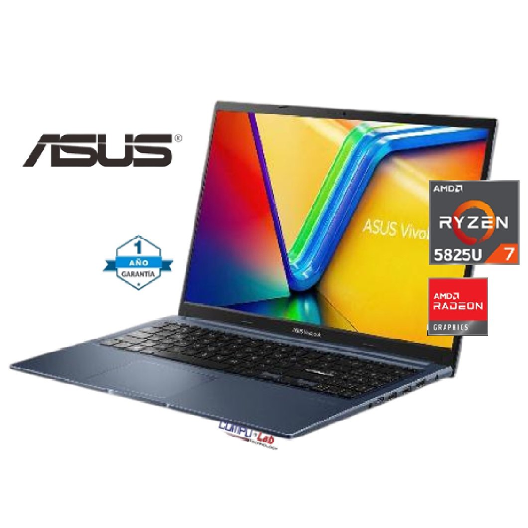 ASUS M1502YA-BQ910 RYZEN 7-5825U/ DDR4 16GB/ SSD 1TB/ 15.6" FHD/ FREEDOS/ BLUE/ MOCHILA+MOUSE - Imagen 2