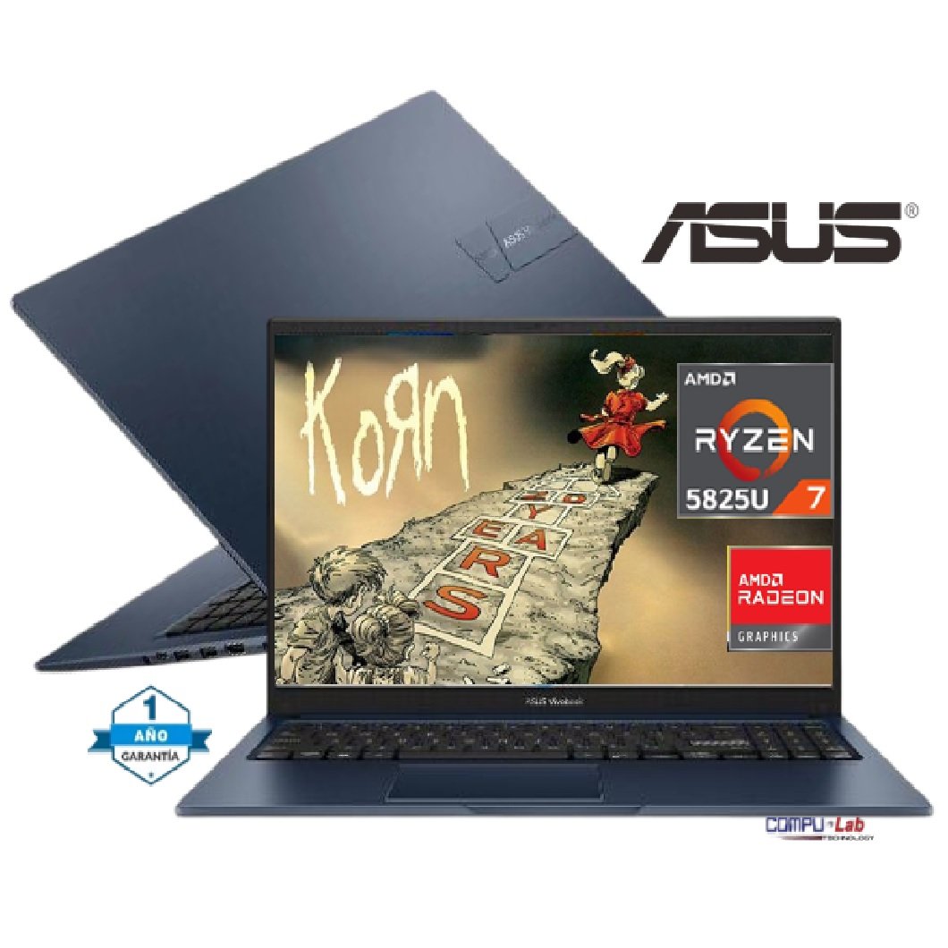 ASUS M1502YA-BQ910 RYZEN 7-5825U/ DDR4 16GB/ SSD 1TB/ 15.6" FHD/ FREEDOS/ BLUE/ MOCHILA+MOUSE - Imagen 3