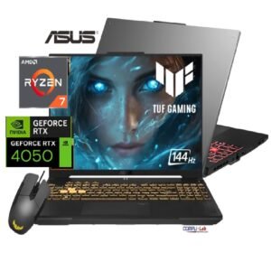 ASUS TUF A16 FA607NUG-RL181 / RYZEN 7 7445HS / DDR5 16GB / 512GB SSD / RTX 4050 6GB / NO OS / GRAY / MOUSE