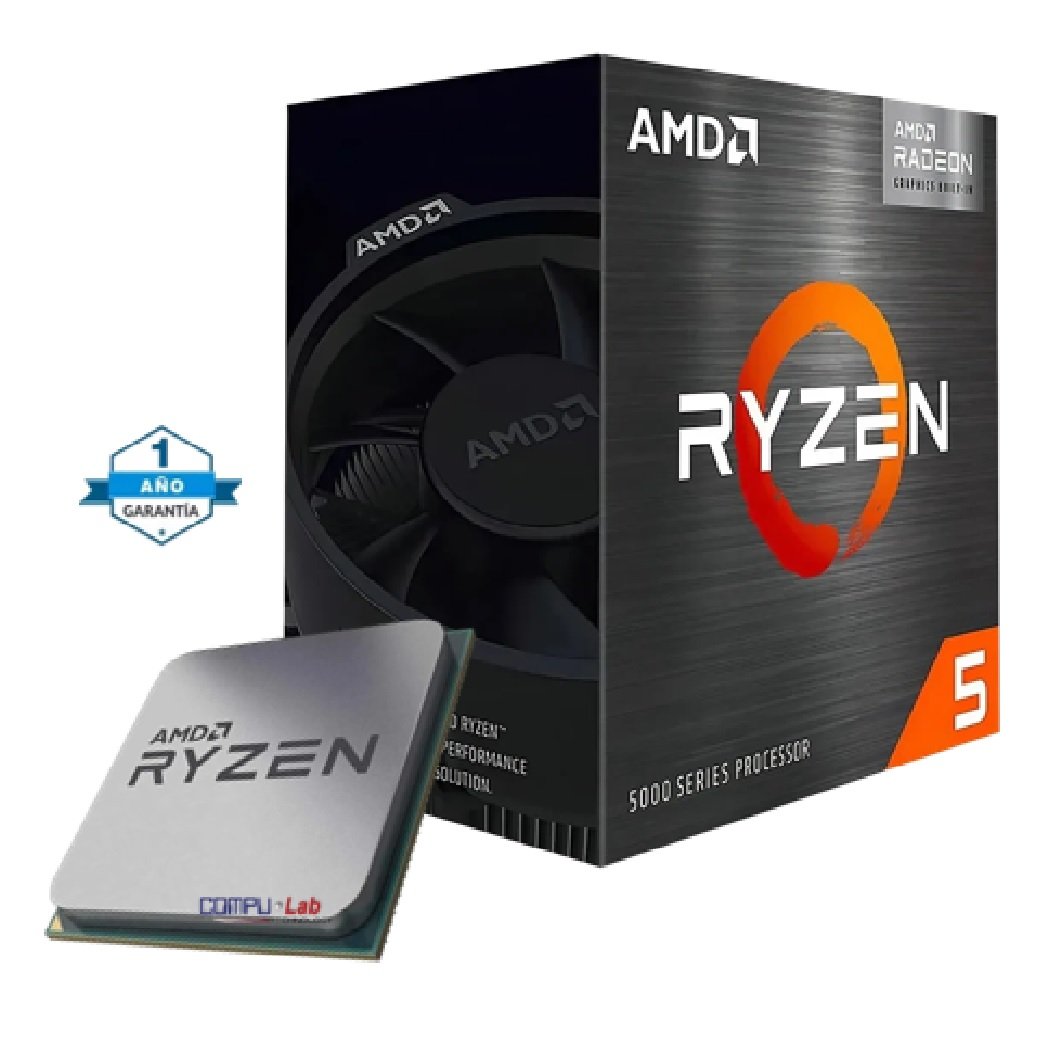 AMD RYZEN 5 5600GE 3.4GHZ AM4 6CORE 12HILOS 16MB C/COOLER