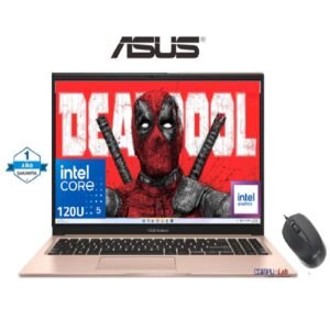 ASUS VIVOBOOK X150VA-BQ5581 CORE 5 120U/ 16GB DDR5/ SSD 512GB/ 15.6" FHD/ TERRA COTTA/ FREEDOS/ FINGERPRINT/ MOUSE