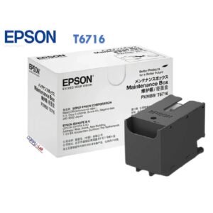 CAJA DE MANTENIMIENTO EPSON T6716 ET-8700/WF-C5210/WF-C5290/WF-C529R/WF-C5710/WF-C5790/WF-C579R/WF-M5298DW/WF-M5299/WF-M5799 ORIGINAL