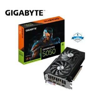 TARJETA DE VIDEO GIGABYTE GEFORCE RTX 5050 8GB WINDFORCE OC V2 2HDMI 2DP