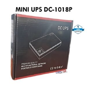 MINI UPS DC-1018P 10400MAH 18W 5V / 9V/ 12V/ USB / POE BLACK